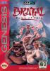 Brutal: Paws of Fury - Cover Art Sega Genesis