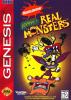 Nickelodeon: Aaahh!!! Real Monsters - Cover Art Sega Genesis