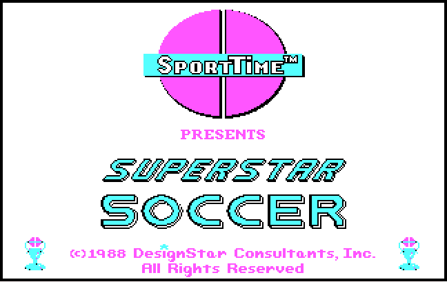 Cover image for Sport Time's SuperStar Soccer