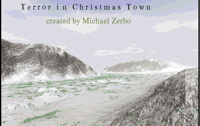 Cover image for Terror in Christmas Town