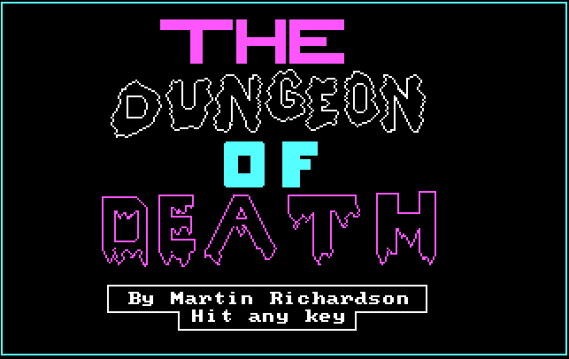 Cover image for Dungeon of Death