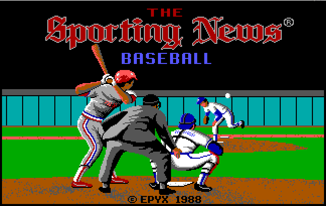 Cover image for The Sporting News Baseball