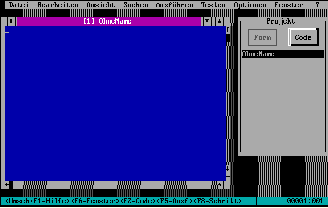 Cover image for Microsoft Visual Basic für MS-DOS – Standard Ausgabe