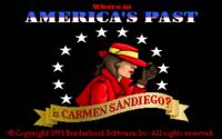 Cover image for Where in Americas Past is Carmen Sandiego?