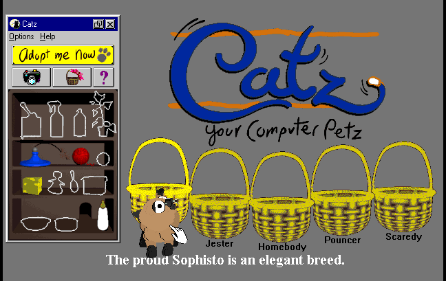 Cover image for Catz: Your Computer Petz (demo)