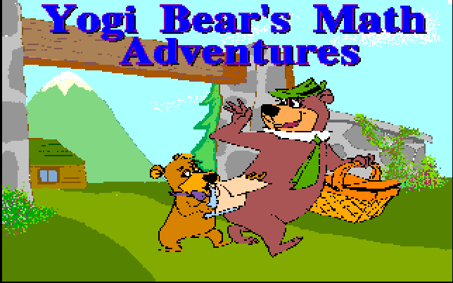 Cover image for Yogi Bears Math Adventures